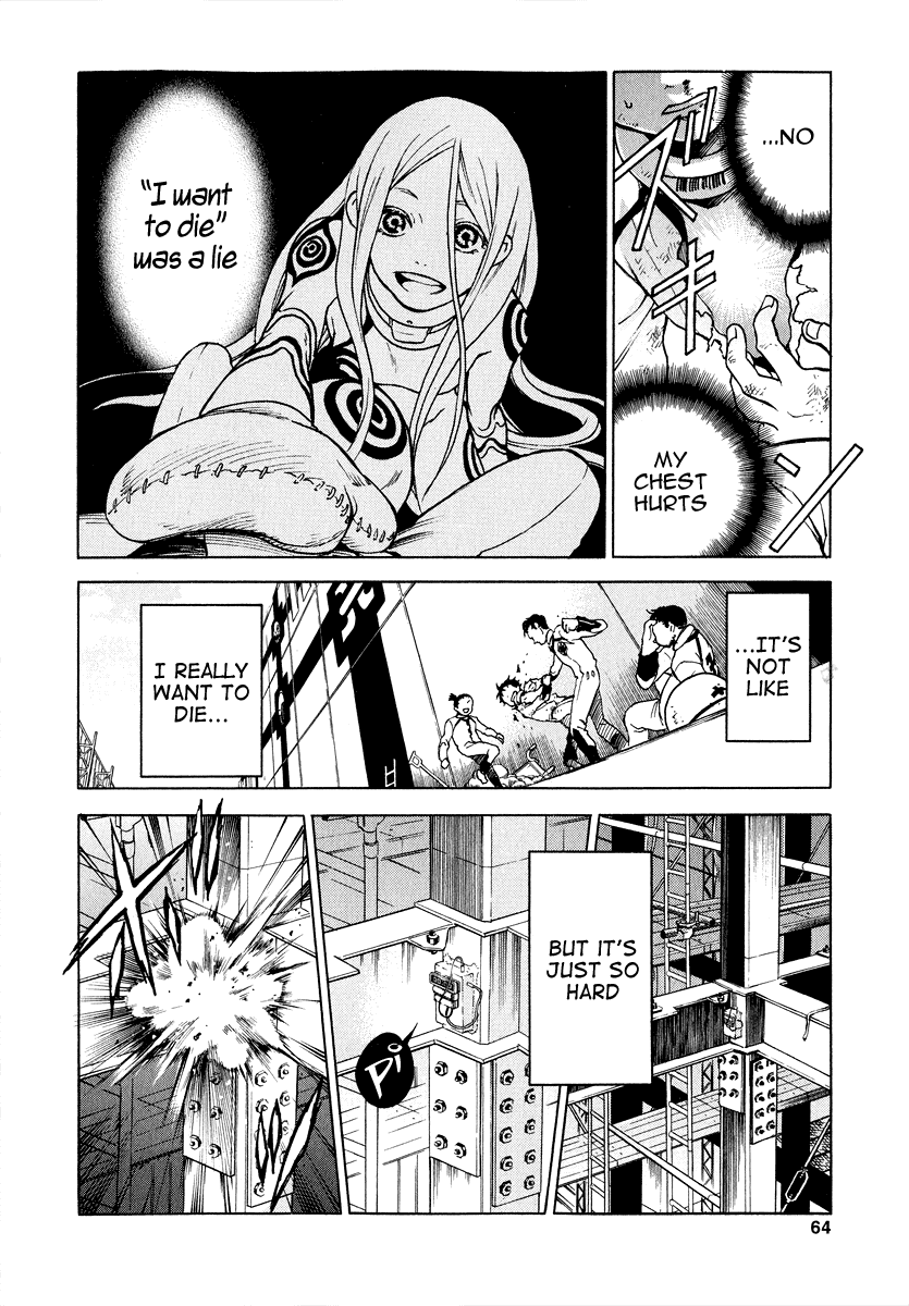 Deadman Wonderland Chapter 1 page 62 - Chapter 1: Who Killed Cock Robin?