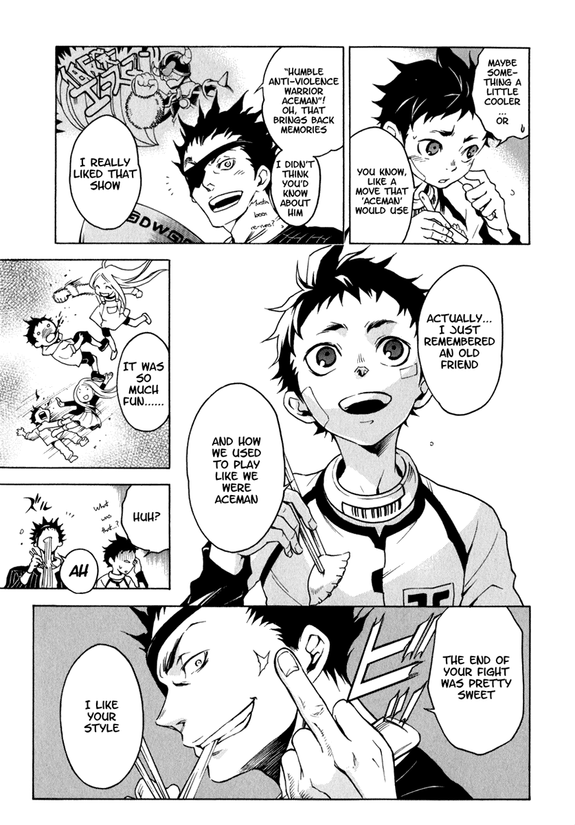 Deadman Wonderland Chapter 11 page 11 - Chapter 11: Past Time, Tight End