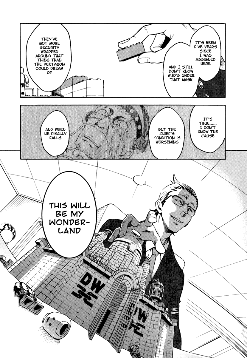 Deadman Wonderland Chapter 11 page 20 - Chapter 11: Past Time, Tight End