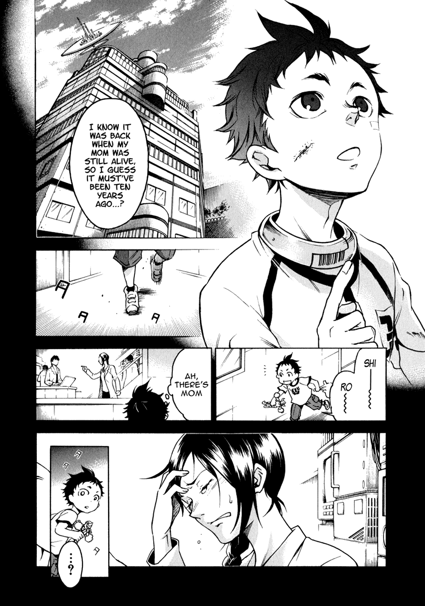 Deadman Wonderland Chapter 11 page 26 - Chapter 11: Past Time, Tight End