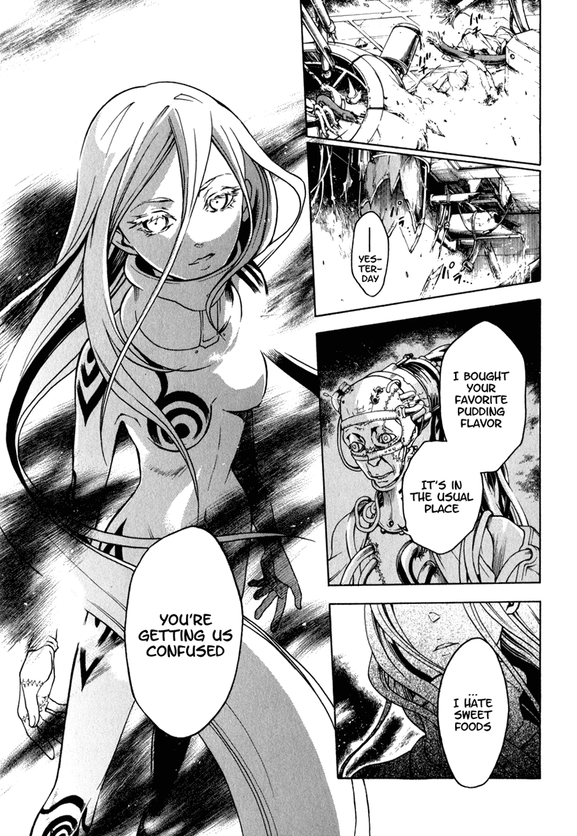 Deadman Wonderland Chapter 11 page 3 - Chapter 11: Past Time, Tight End