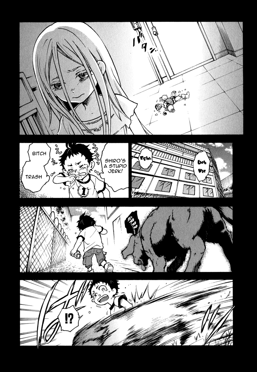 Deadman Wonderland Chapter 11 page 30 - Chapter 11: Past Time, Tight End