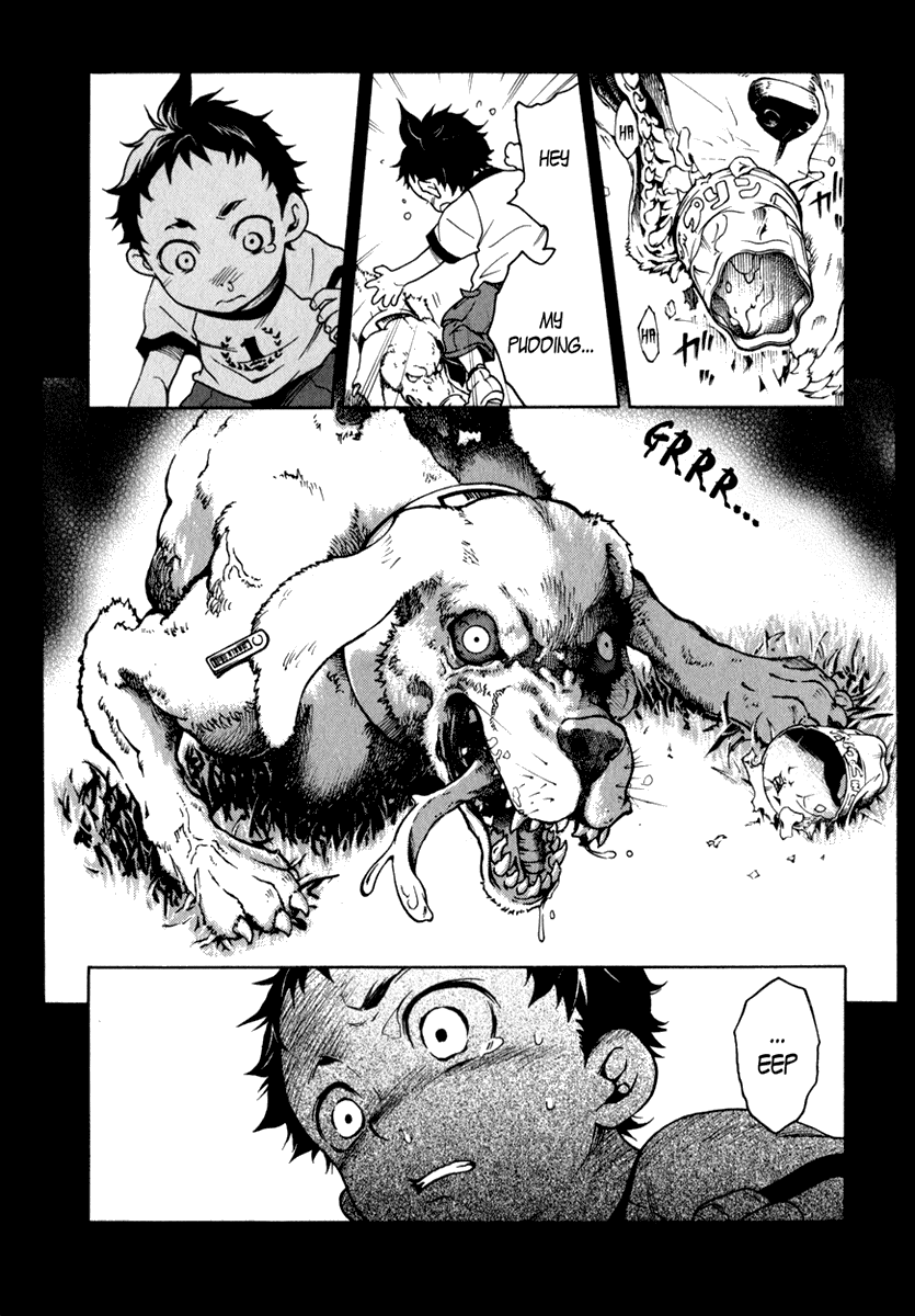 Deadman Wonderland Chapter 11 page 31 - Chapter 11: Past Time, Tight End