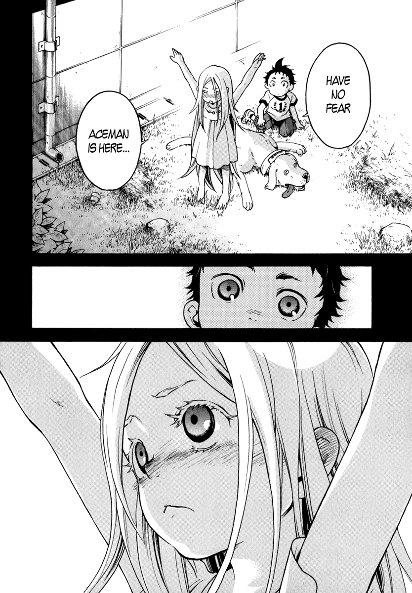 Deadman Wonderland Chapter 11 page 34 - Chapter 11: Past Time, Tight End