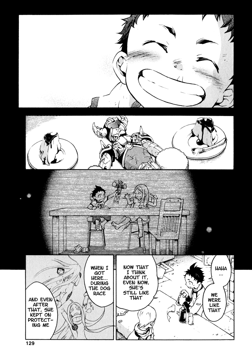 Deadman Wonderland Chapter 11 page 35 - Chapter 11: Past Time, Tight End