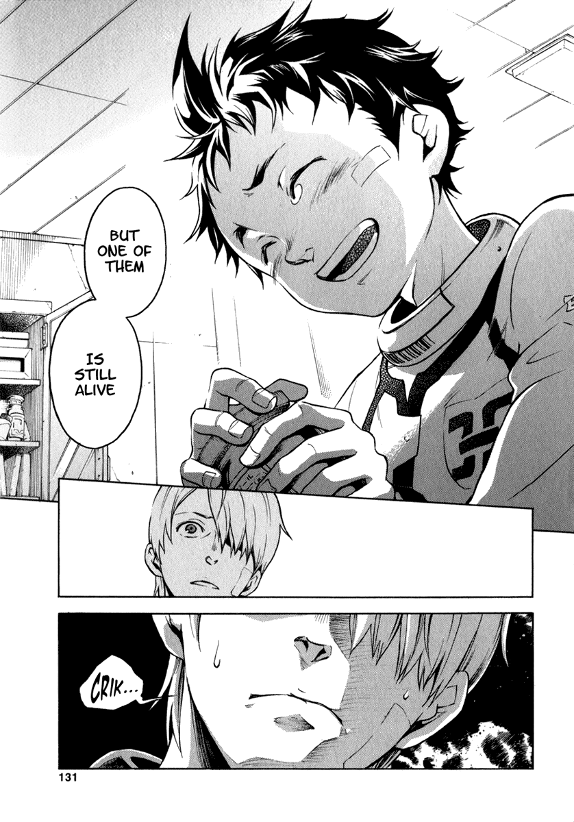 Deadman Wonderland Chapter 11 page 37 - Chapter 11: Past Time, Tight End