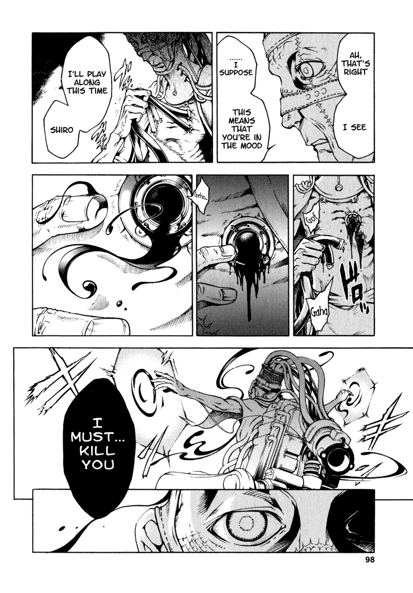 Deadman Wonderland Chapter 11 page 4 - Chapter 11: Past Time, Tight End