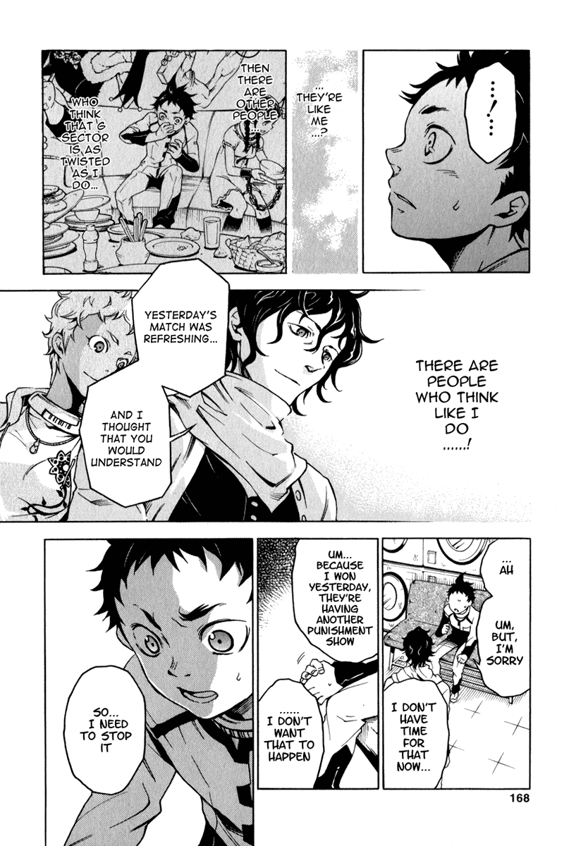 Deadman Wonderland Chapter 12 page 25 - Chapter 12: Scar Chain