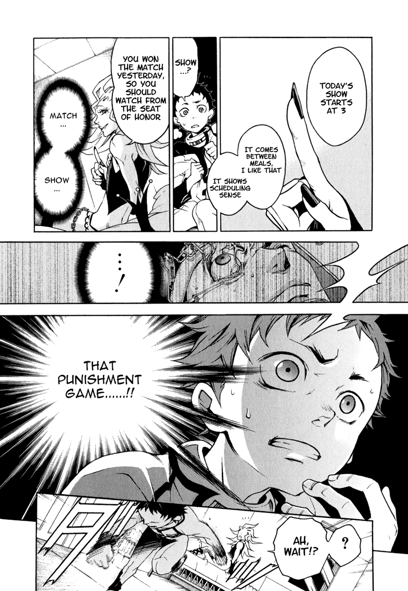 Deadman Wonderland Chapter 12 page 5 - Chapter 12: Scar Chain