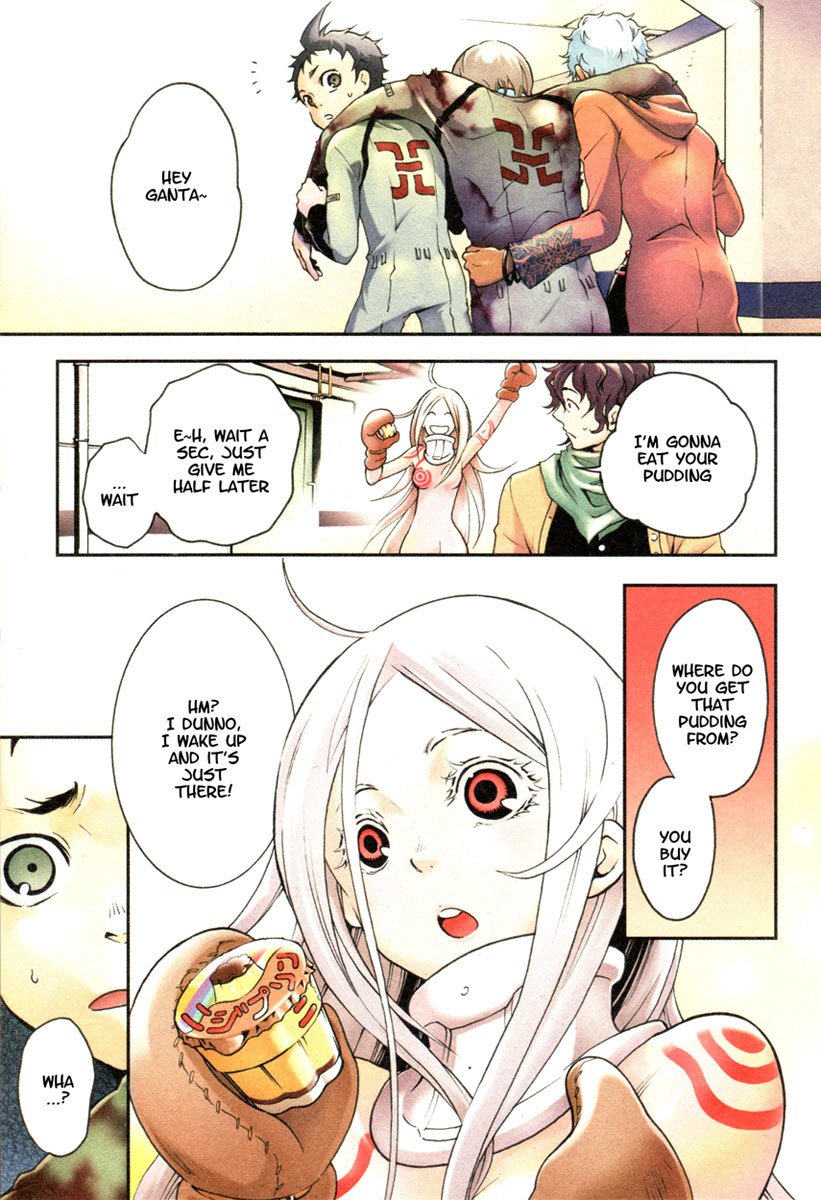 Deadman Wonderland Chapter 13 page 1 - Chapter 13: Cloudy After Sunny