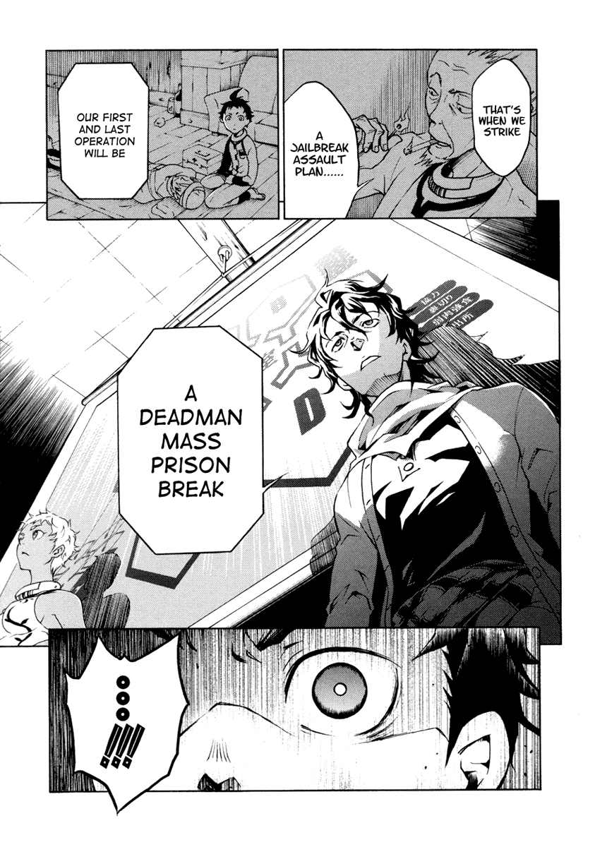Deadman Wonderland Chapter 13 page 14 - Chapter 13: Cloudy After Sunny