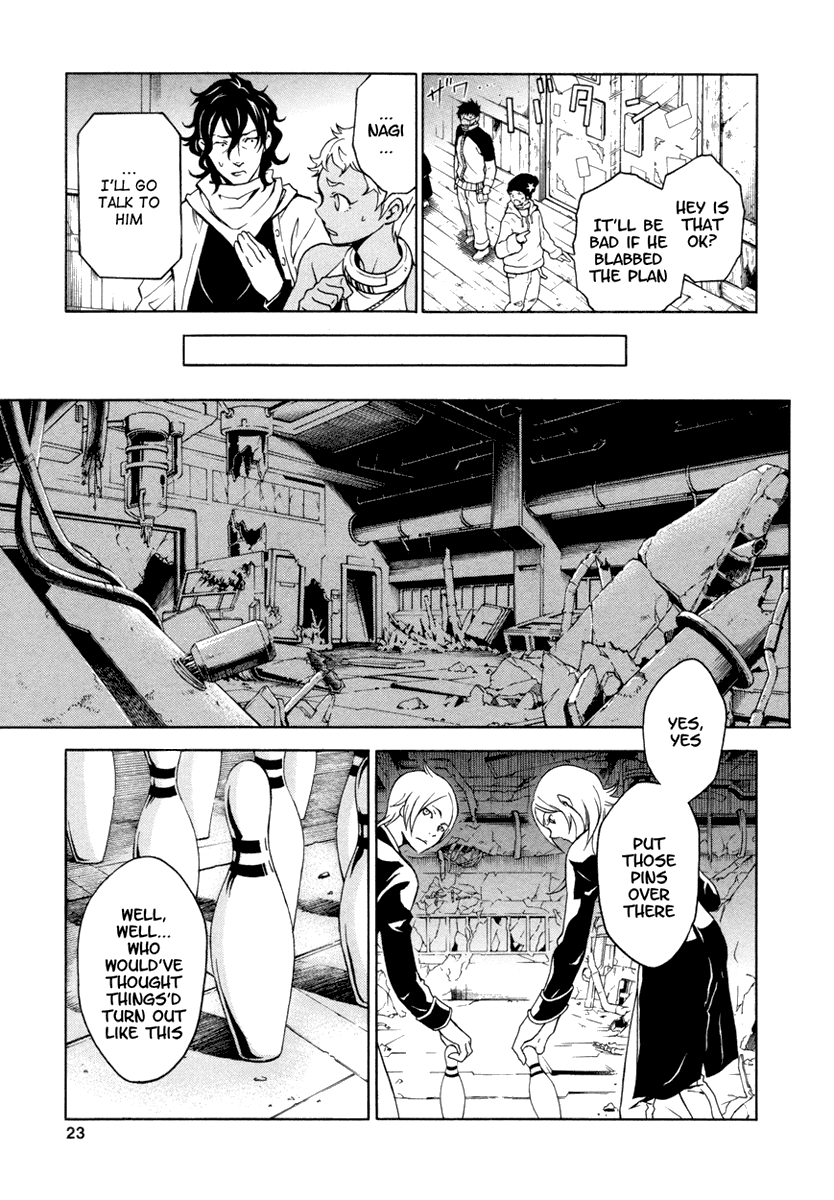 Deadman Wonderland Chapter 13 page 22 - Chapter 13: Cloudy After Sunny
