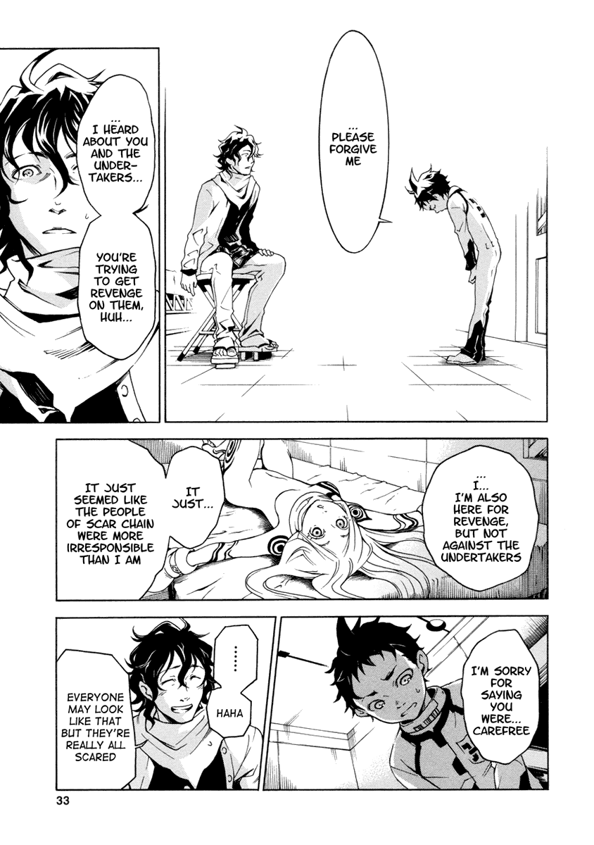 Deadman Wonderland Chapter 13 page 32 - Chapter 13: Cloudy After Sunny