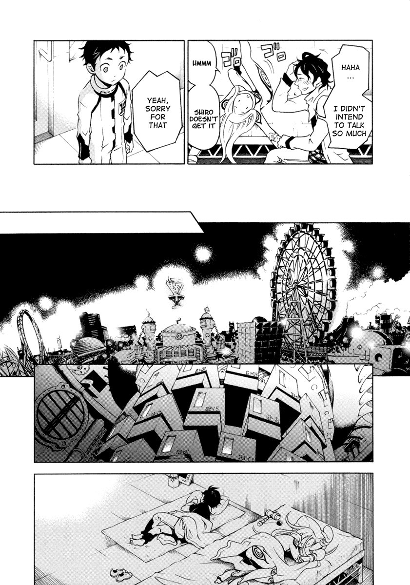 Deadman Wonderland Chapter 13 page 36 - Chapter 13: Cloudy After Sunny