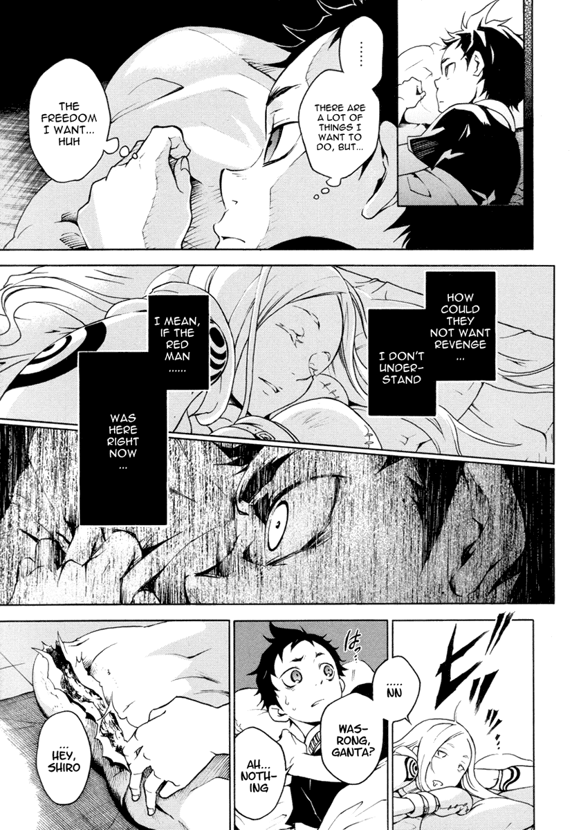 Deadman Wonderland Chapter 13 page 37 - Chapter 13: Cloudy After Sunny