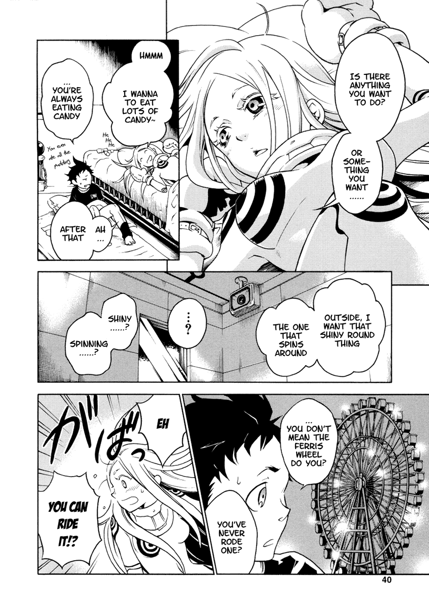 Deadman Wonderland Chapter 13 page 38 - Chapter 13: Cloudy After Sunny