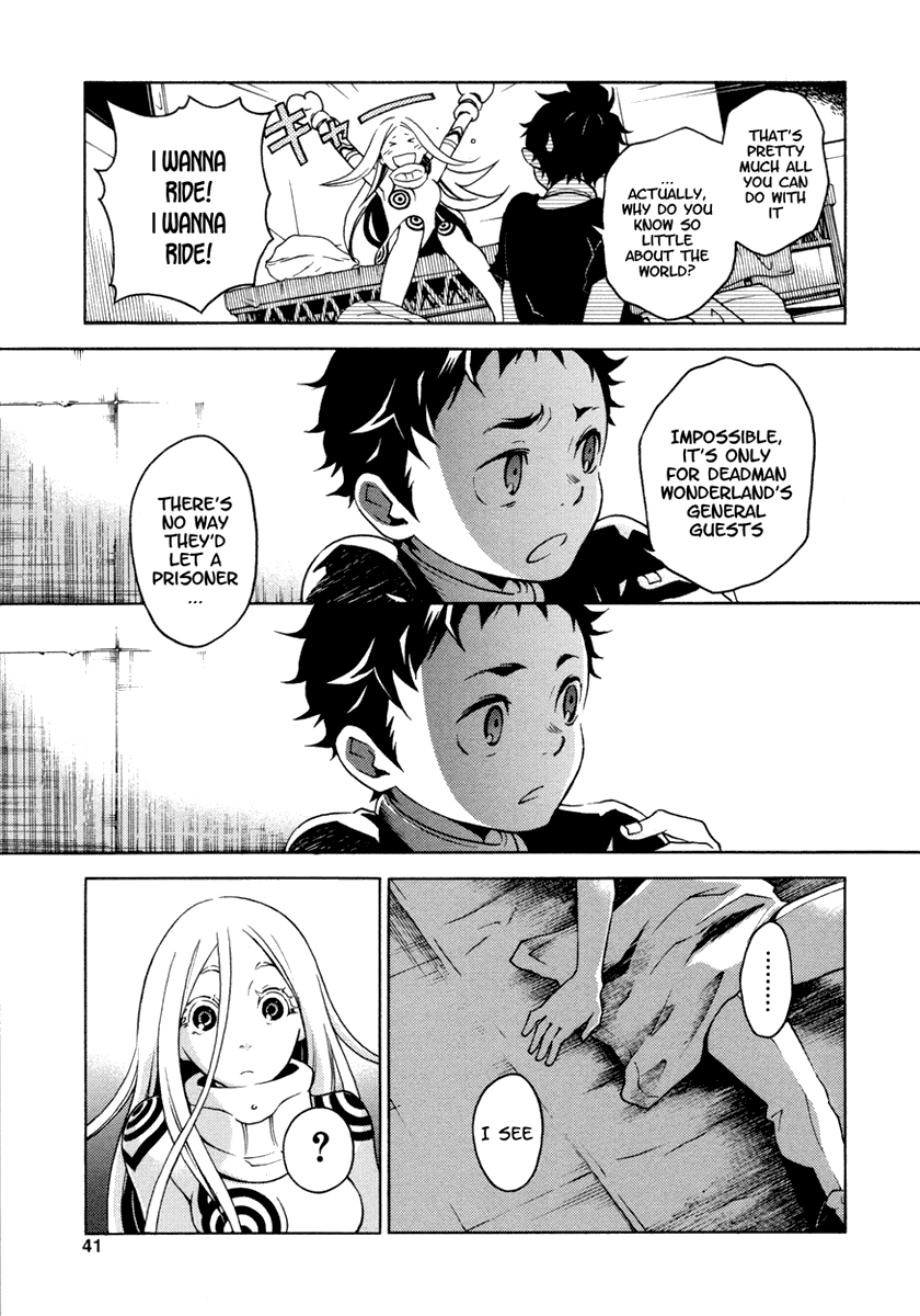 Deadman Wonderland Chapter 13 page 39 - Chapter 13: Cloudy After Sunny
