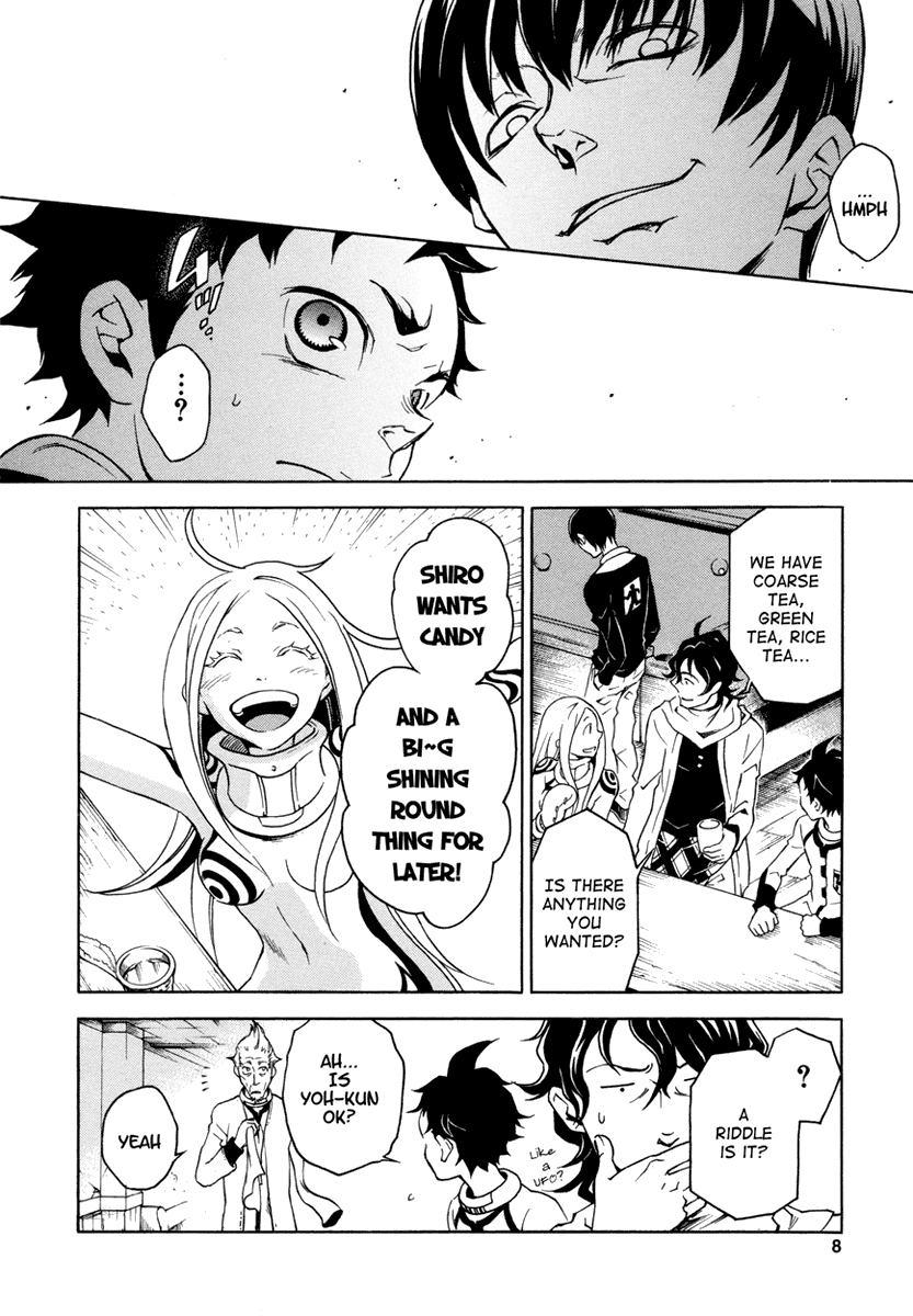 Deadman Wonderland Chapter 13 page 7 - Chapter 13: Cloudy After Sunny
