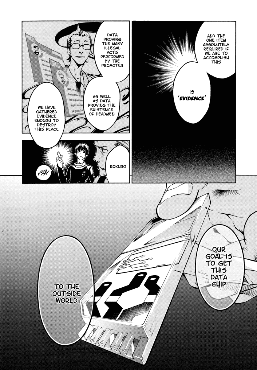 Deadman Wonderland Chapter 14 page 11 - Chapter 14: RING HER BELL
