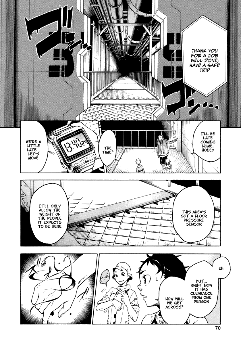Deadman Wonderland Chapter 14 page 21 - Chapter 14: RING HER BELL