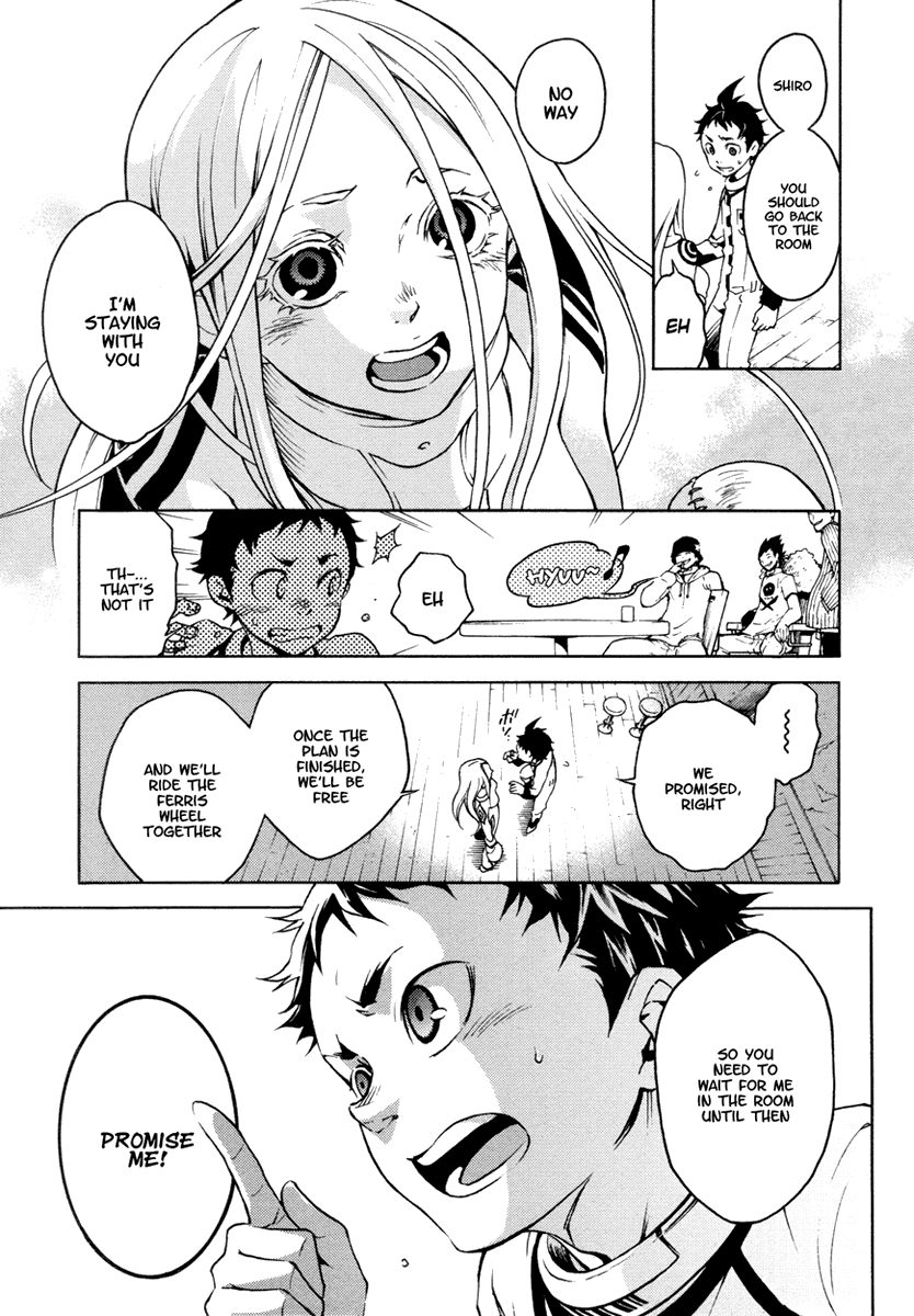 Deadman Wonderland Chapter 14 page 8 - Chapter 14: RING HER BELL