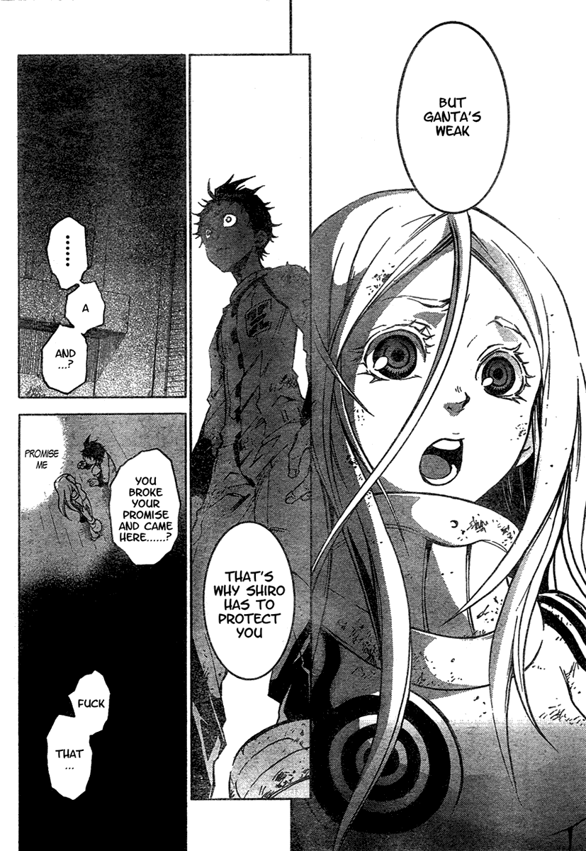Deadman Wonderland Chapter 16 page 10 - Chapter 16: Salty Cookies
