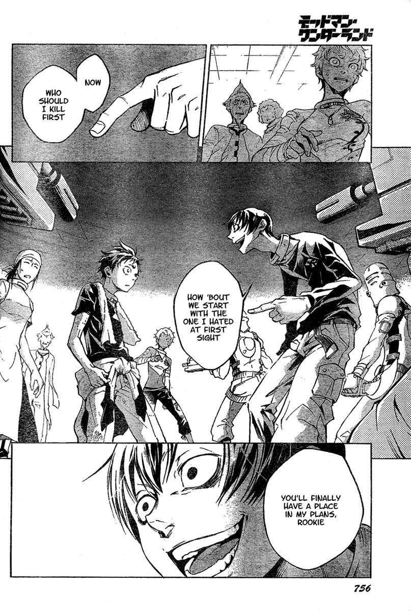 Deadman Wonderland Chapter 16 page 38 - Chapter 16: Salty Cookies