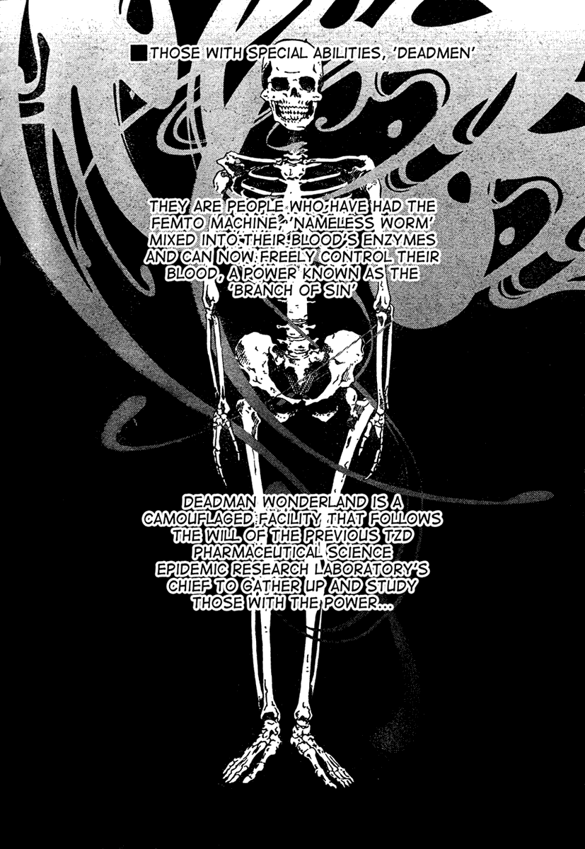 Deadman Wonderland Chapter 16 page 4 - Chapter 16: Salty Cookies