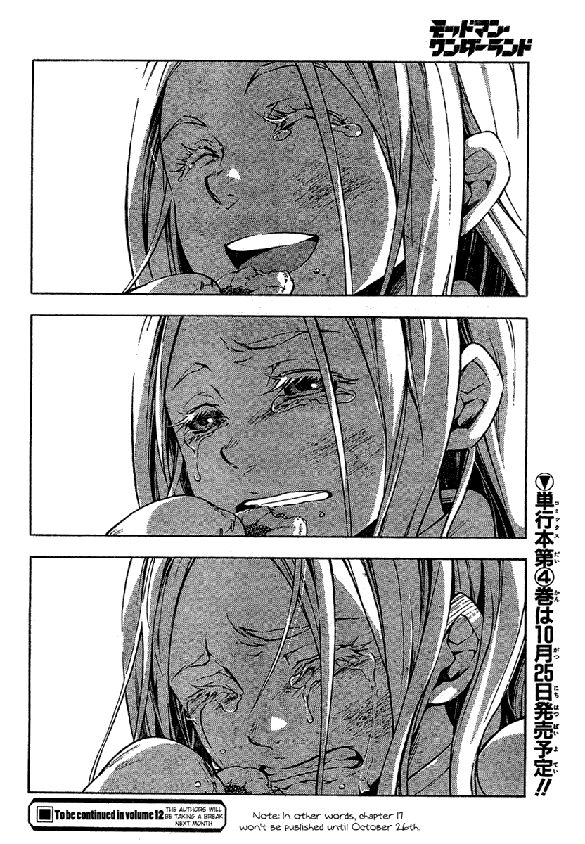 Deadman Wonderland Chapter 16 page 43 - Chapter 16: Salty Cookies