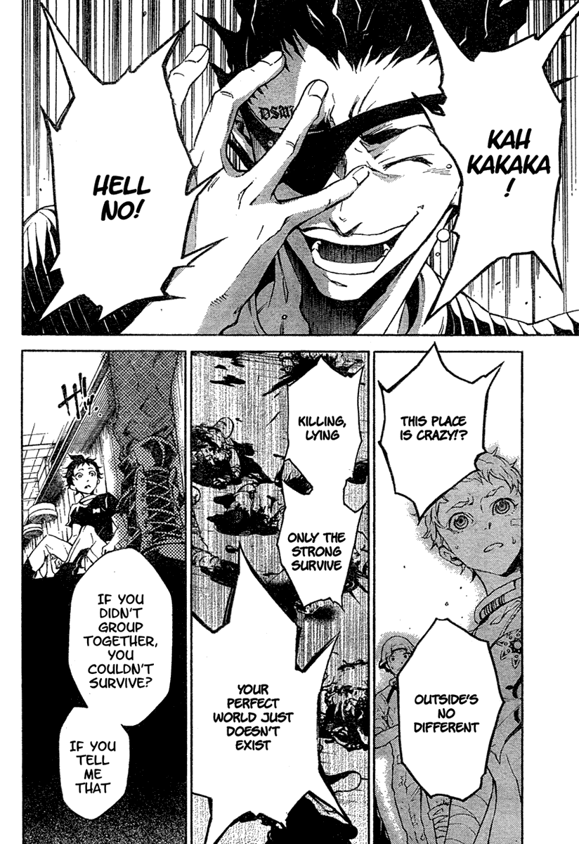 Deadman Wonderland Chapter 17 page 30 - Chapter 17: Loser's Answer