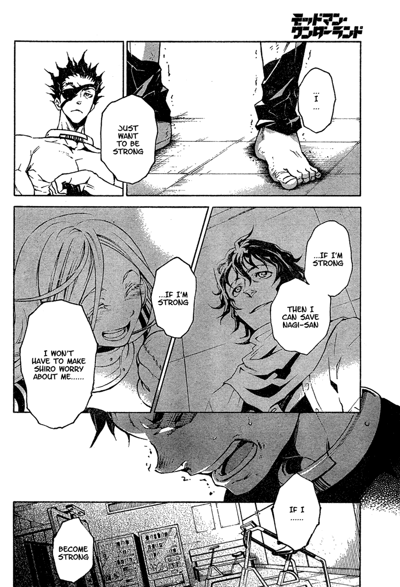 Deadman Wonderland Chapter 17 page 36 - Chapter 17: Loser's Answer