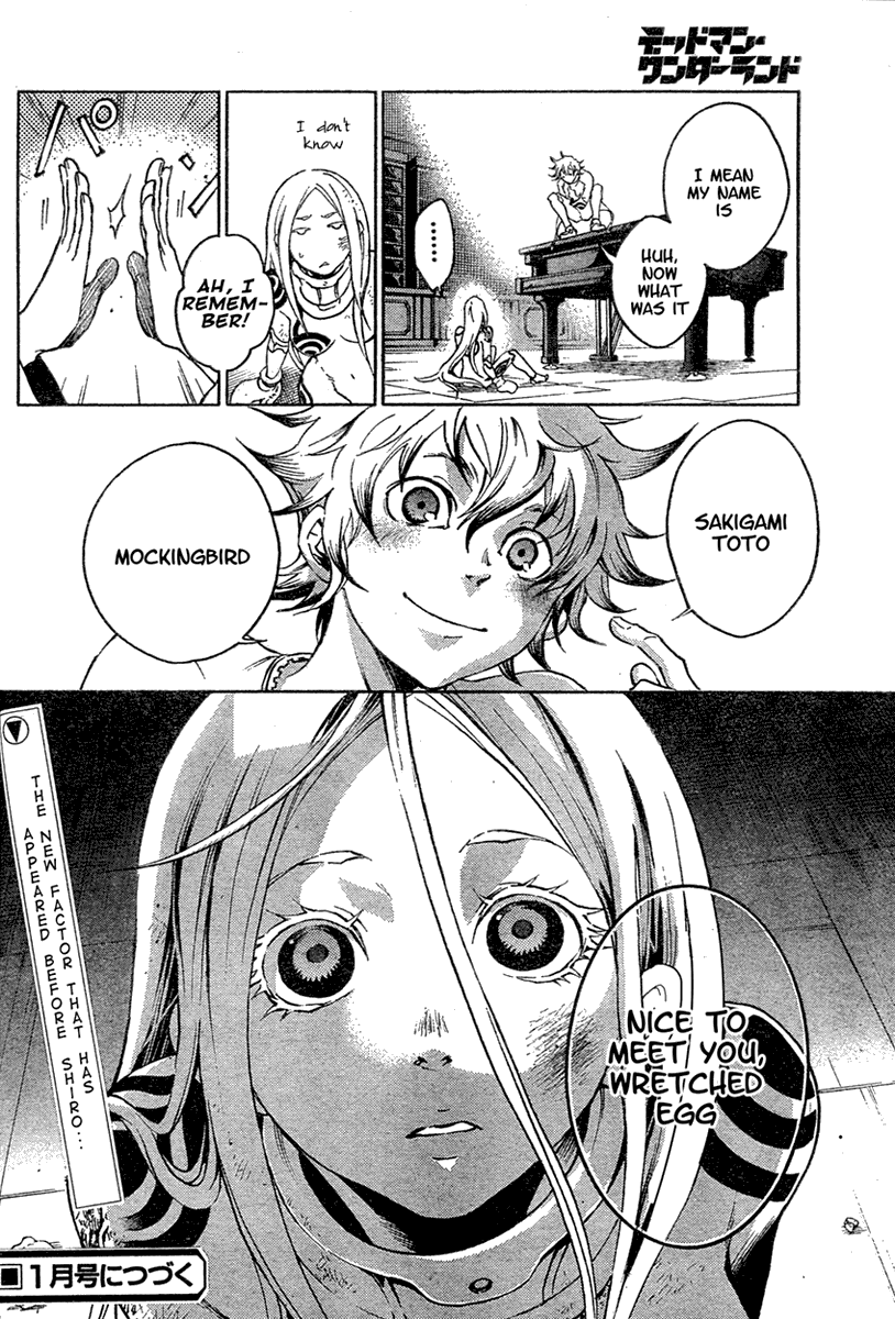 Deadman Wonderland Chapter 17 page 41 - Chapter 17: Loser's Answer