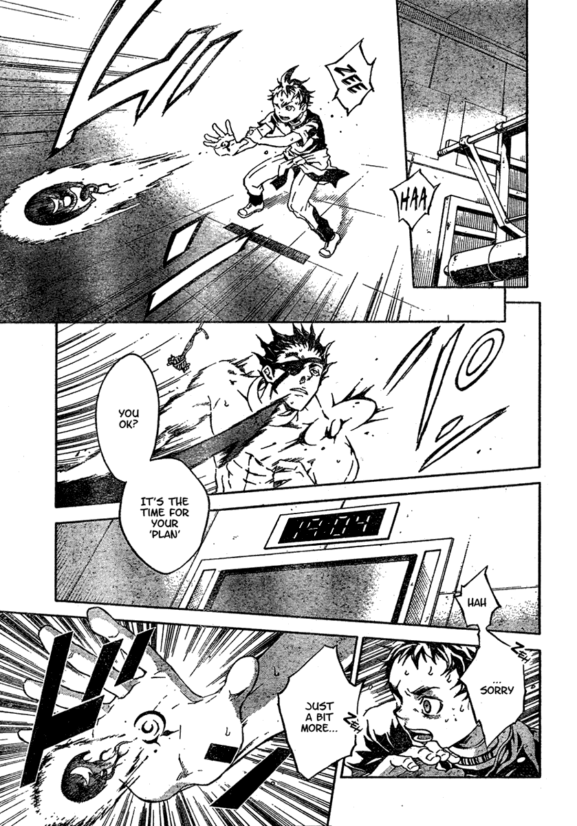 Deadman Wonderland Chapter 18 page 35 - Chapter 18: Chain Gang