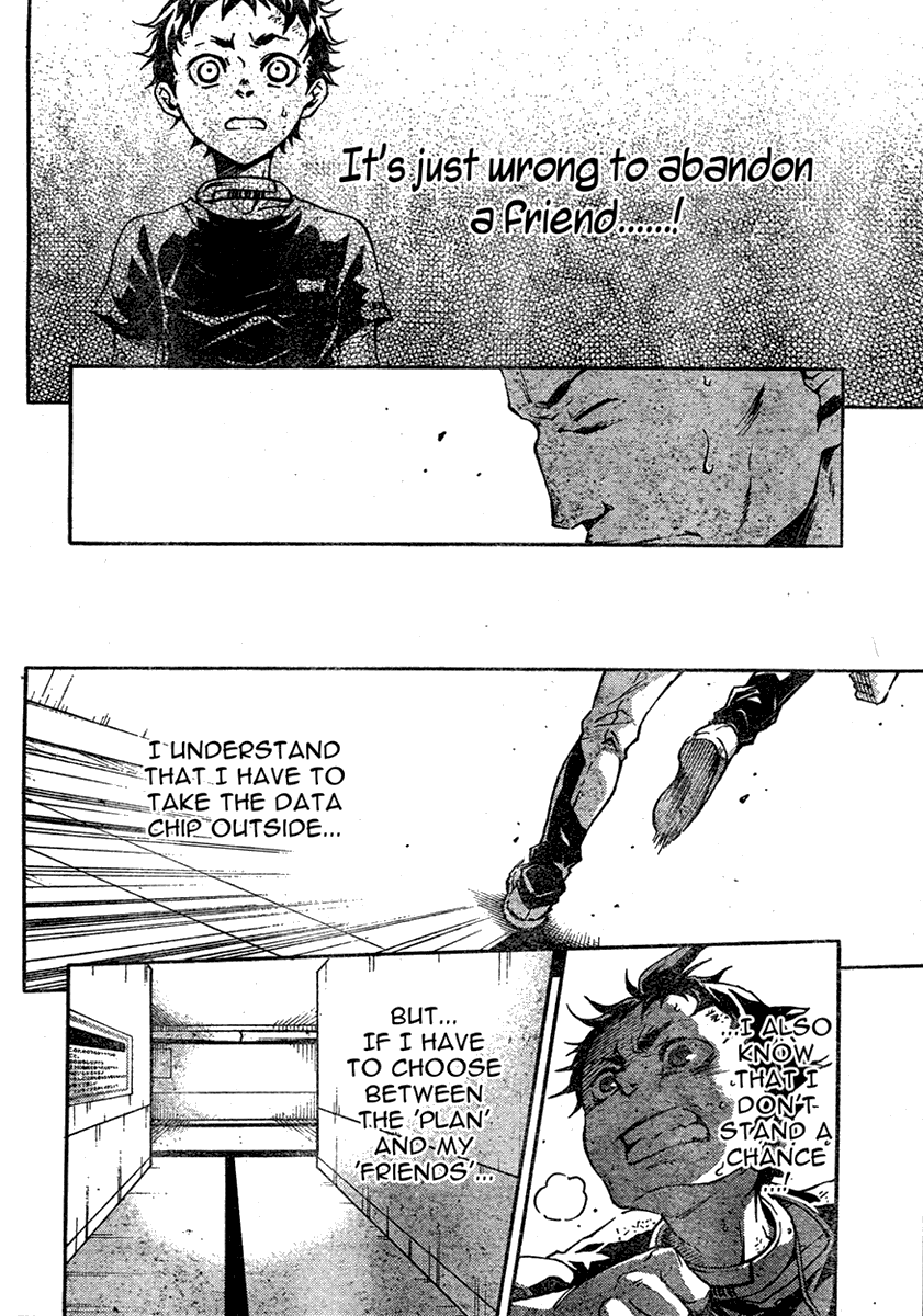 Deadman Wonderland Chapter 18 page 42 - Chapter 18: Chain Gang