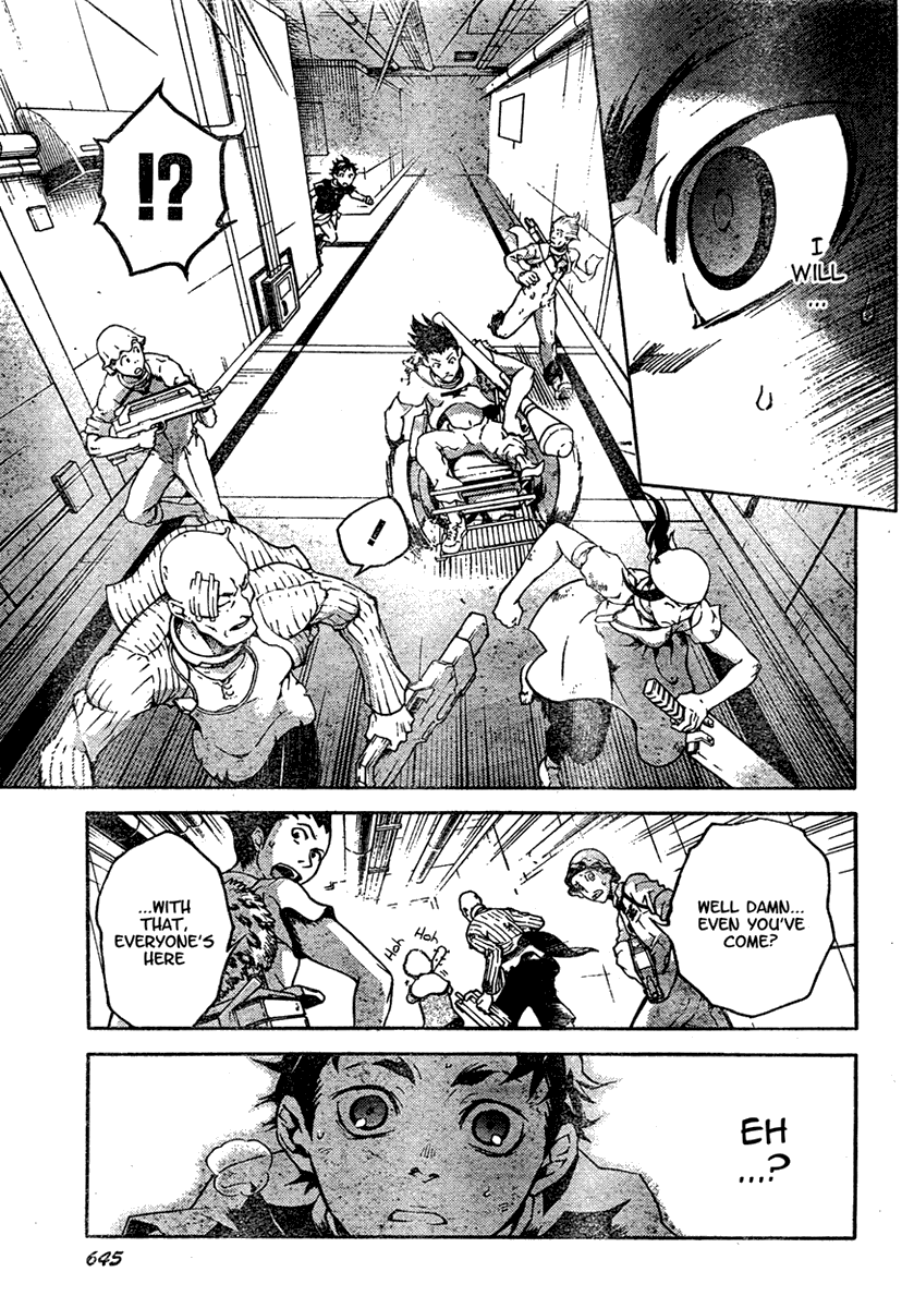 Deadman Wonderland Chapter 18 page 43 - Chapter 18: Chain Gang