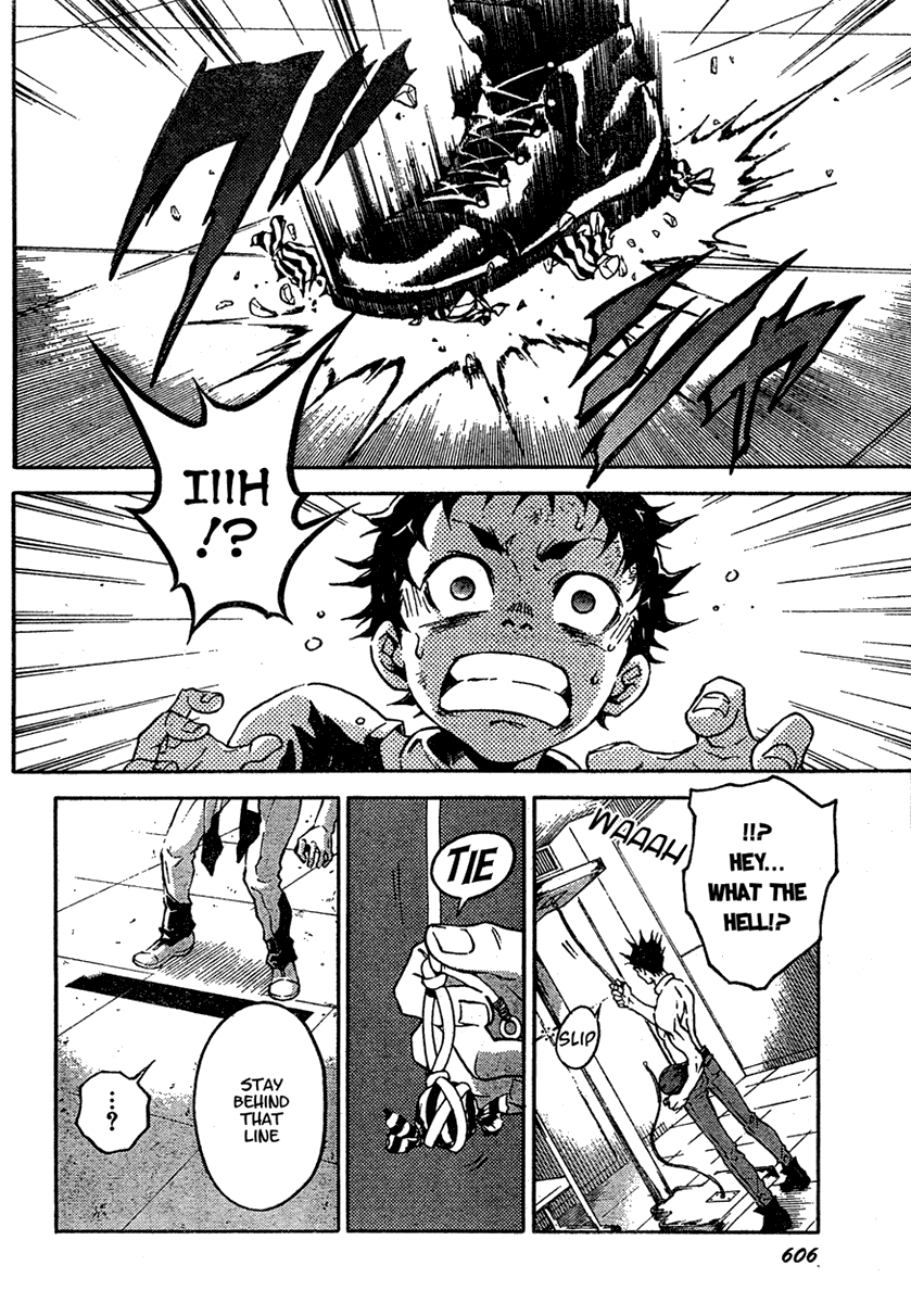 Deadman Wonderland Chapter 18 page 5 - Chapter 18: Chain Gang