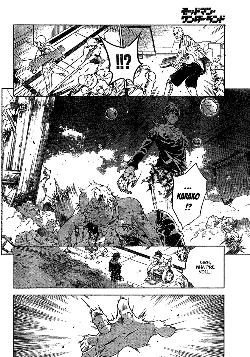 Deadman Wonderland Chapter 19 page 19 - Chapter 19: Bloody Rainy Day