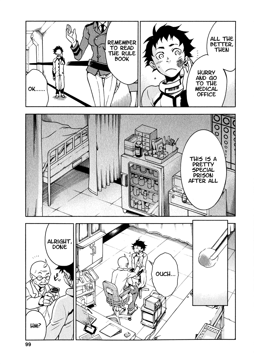 Deadman Wonderland Chapter 2 page 22 - Chapter 2: RULE of Rule