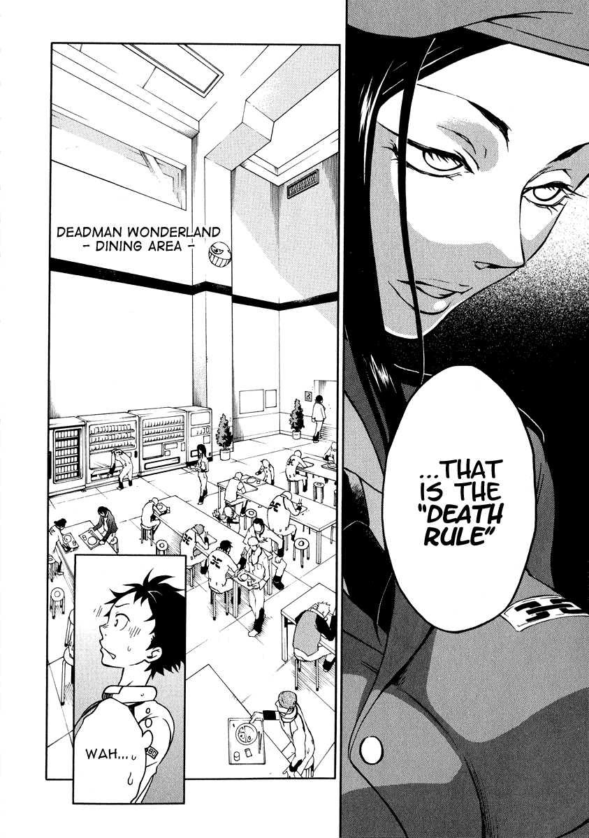 Deadman Wonderland Chapter 2 page 7 - Chapter 2: RULE of Rule
