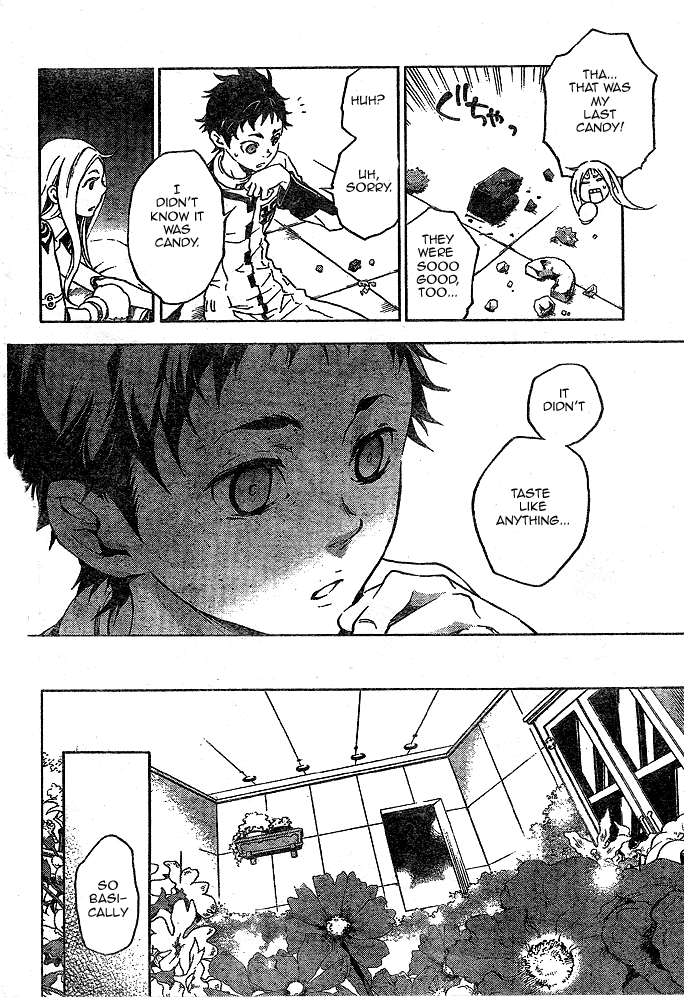 Deadman Wonderland Chapter 22 page 12 - Chapter 22: Tongue and Every Day