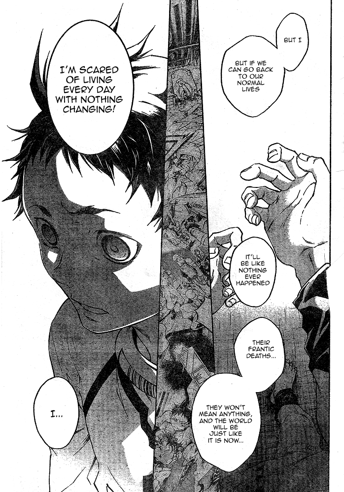 Deadman Wonderland Chapter 22 page 25 - Chapter 22: Tongue and Every Day