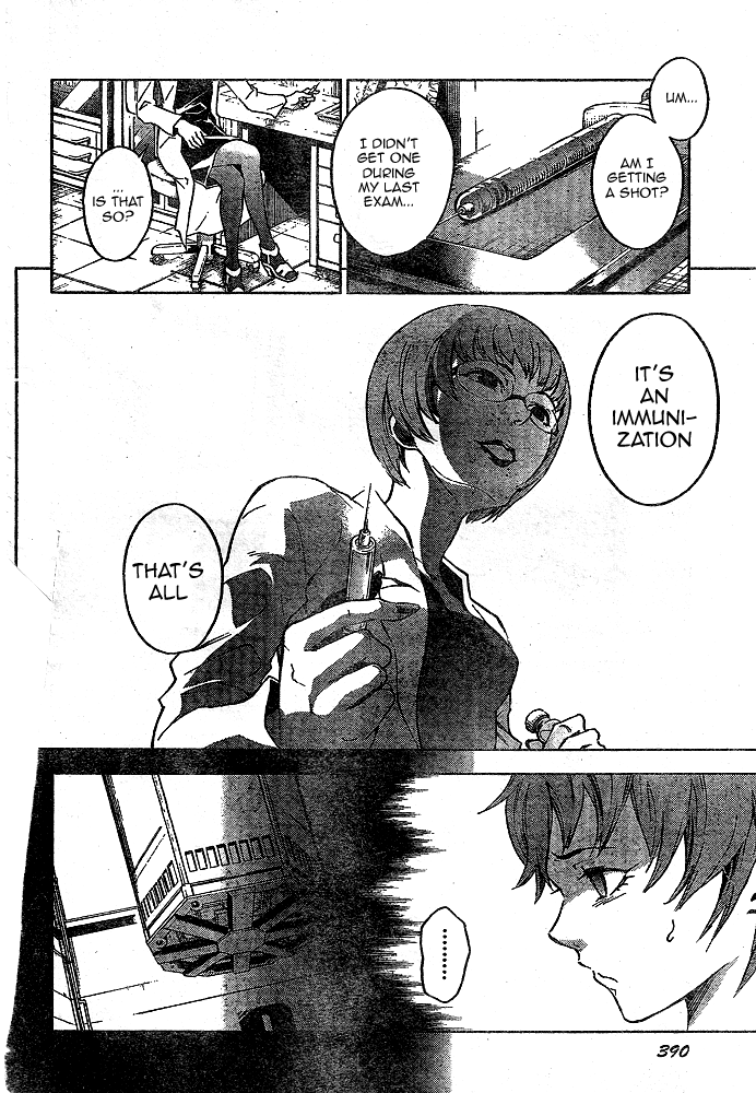 Deadman Wonderland Chapter 22 page 28 - Chapter 22: Tongue and Every Day