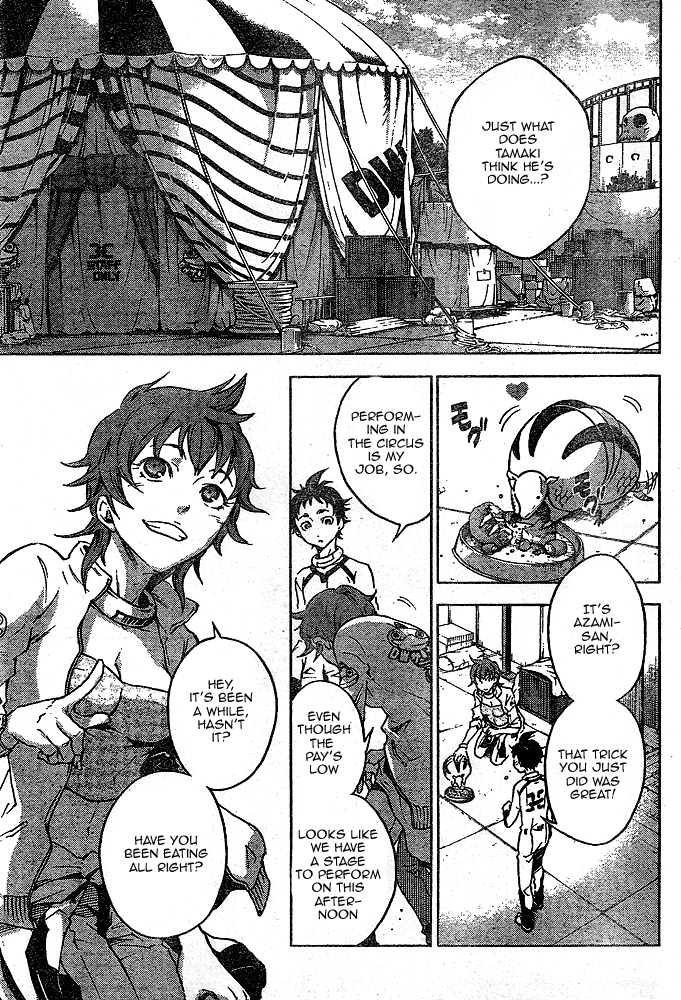 Deadman Wonderland Chapter 23 page 11 - Chapter 23: The Fake Face