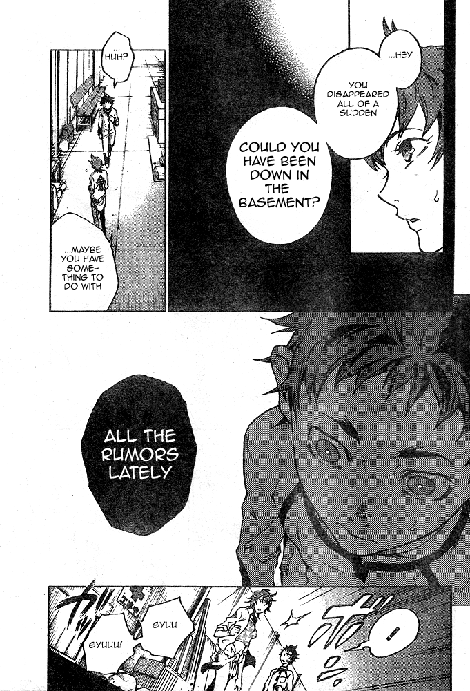 Deadman Wonderland Chapter 23 page 13 - Chapter 23: The Fake Face