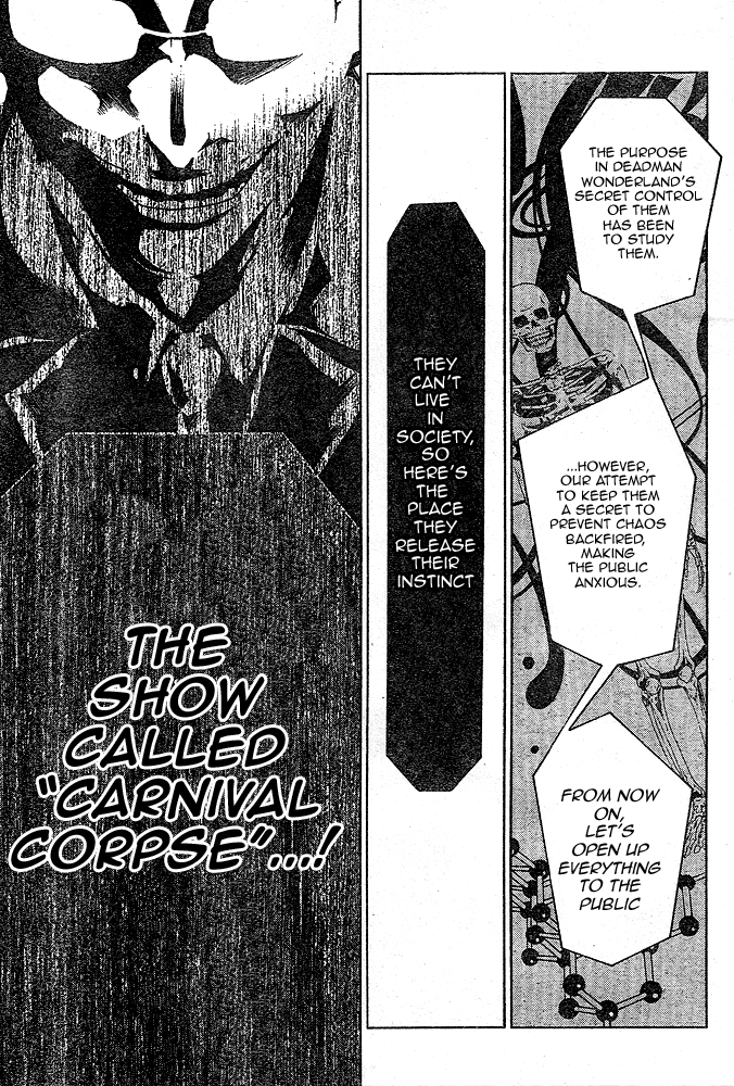 Deadman Wonderland Chapter 23 page 31 - Chapter 23: The Fake Face