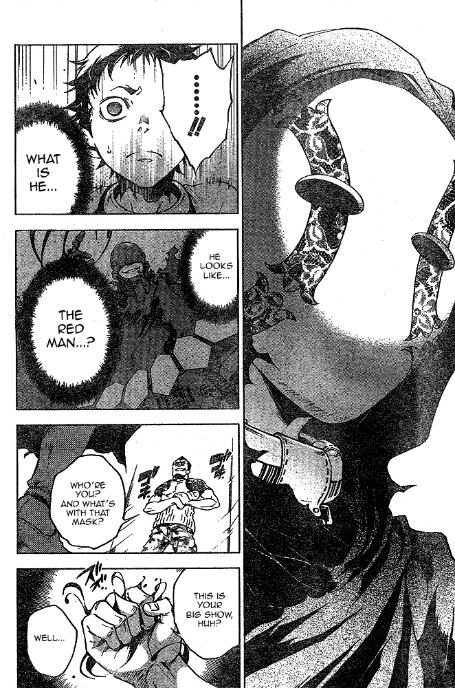 Deadman Wonderland Chapter 23 page 34 - Chapter 23: The Fake Face