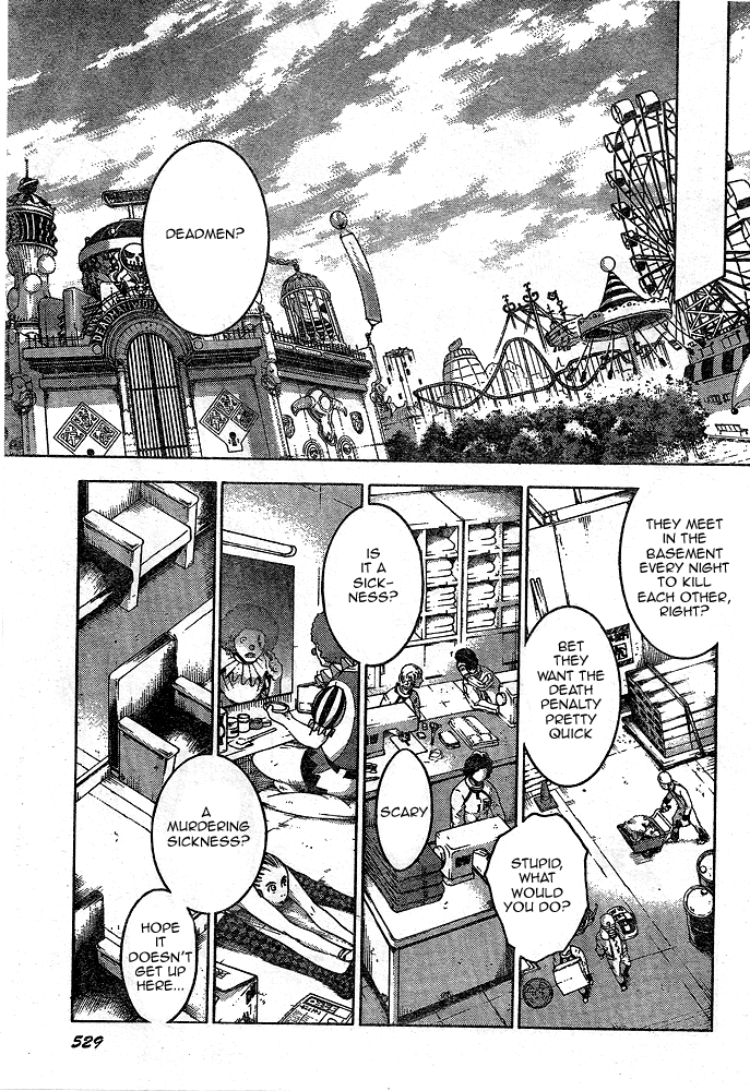 Deadman Wonderland Chapter 23 page 5 - Chapter 23: The Fake Face