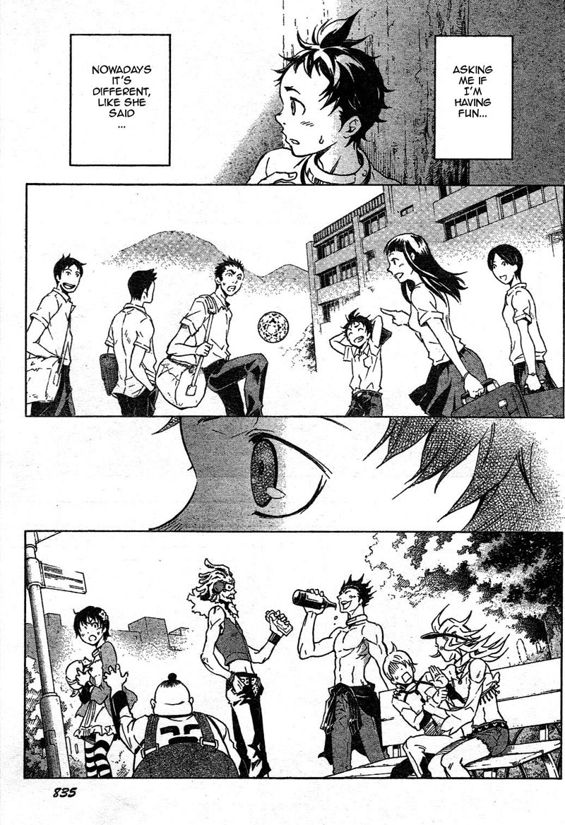 Deadman Wonderland Chapter 24 page 18 - Chapter 24: Anger Song, Under Peace