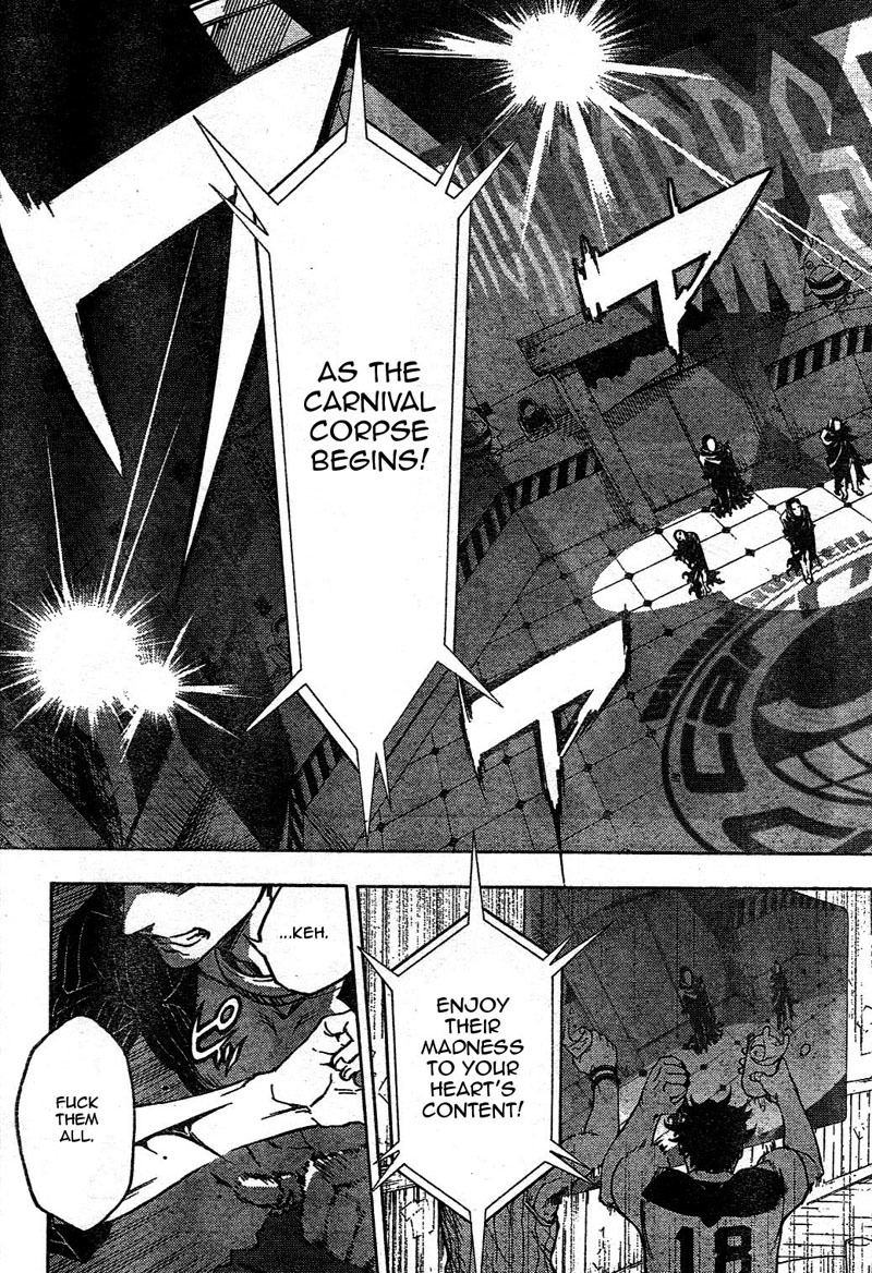 Deadman Wonderland Chapter 24 page 34 - Chapter 24: Anger Song, Under Peace