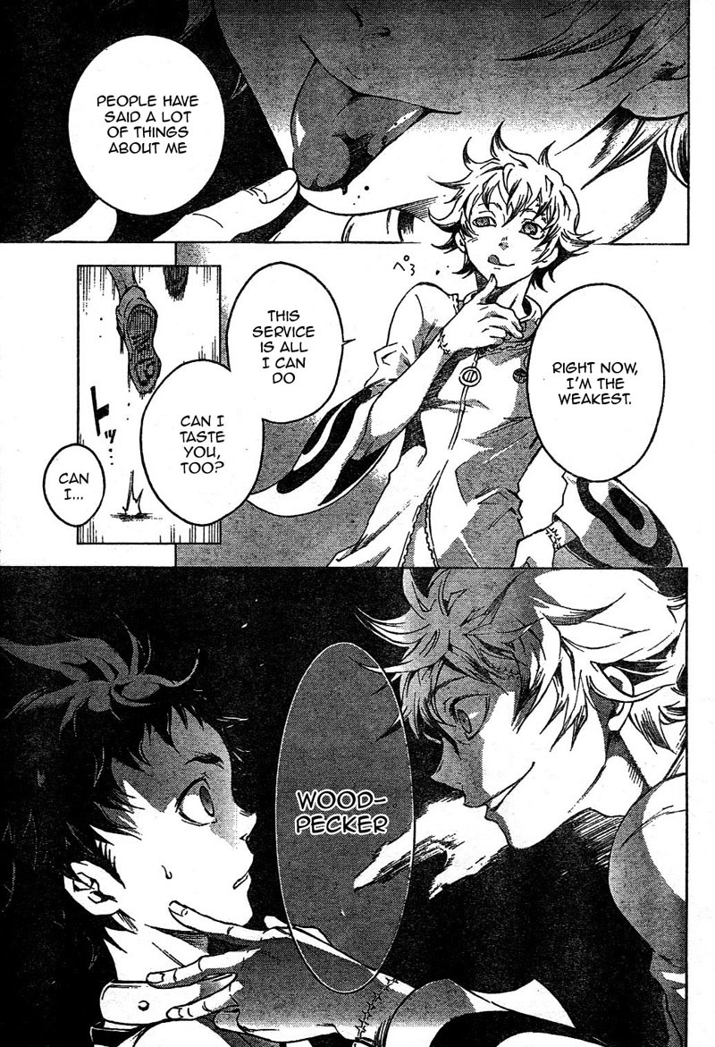 Deadman Wonderland Chapter 24 page 6 - Chapter 24: Anger Song, Under Peace